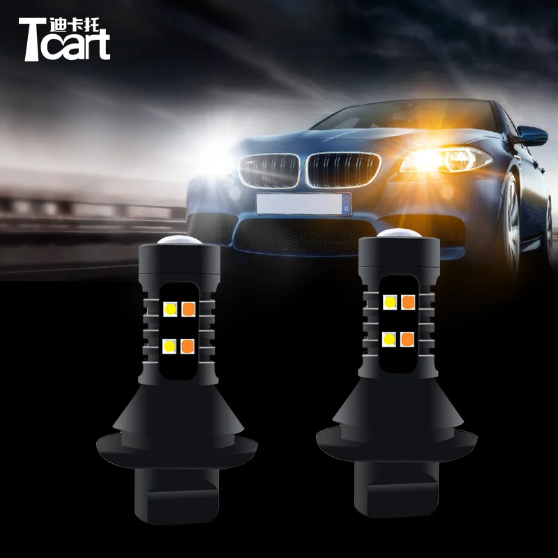 Указатели поворота Tcart 1156 PY21W для Chevrolet CRUZE фары дневного света аксессуары дневные