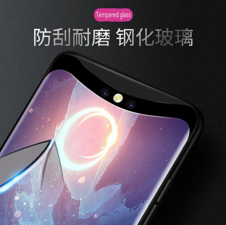 Чехол-бампер для OPPO FindX чехлы с закаленным стеклом дюйма изображением звездного