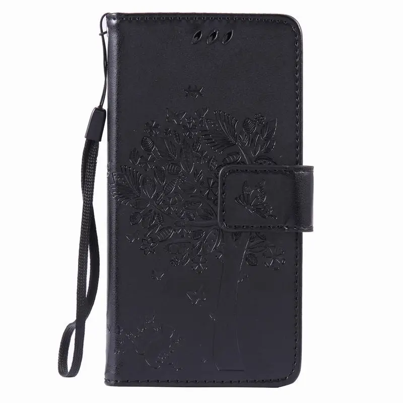 Для Coque samsung Galaxy A3 чехол Флип кожаный бумажник samsung A3 6 Чехол для телефона для samsung Galaxy A3 чехол A310 A310F - Цвет: Черный