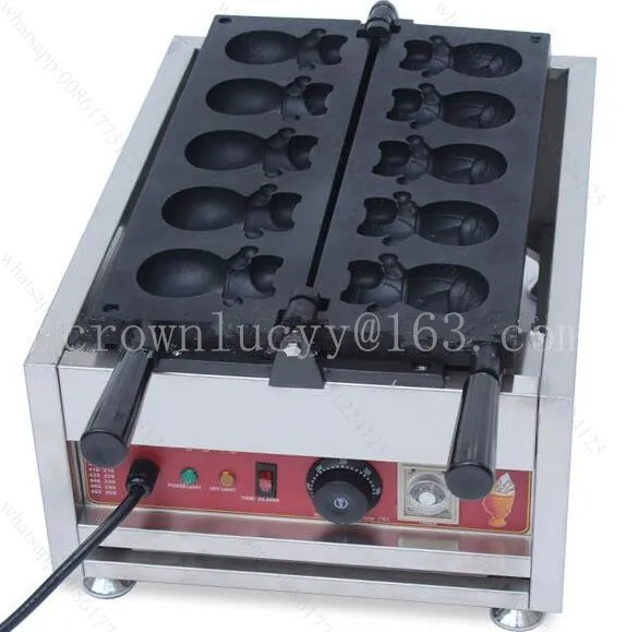 Электрическая мультяшная антипригарная вафельная форма Doraemon вафельница