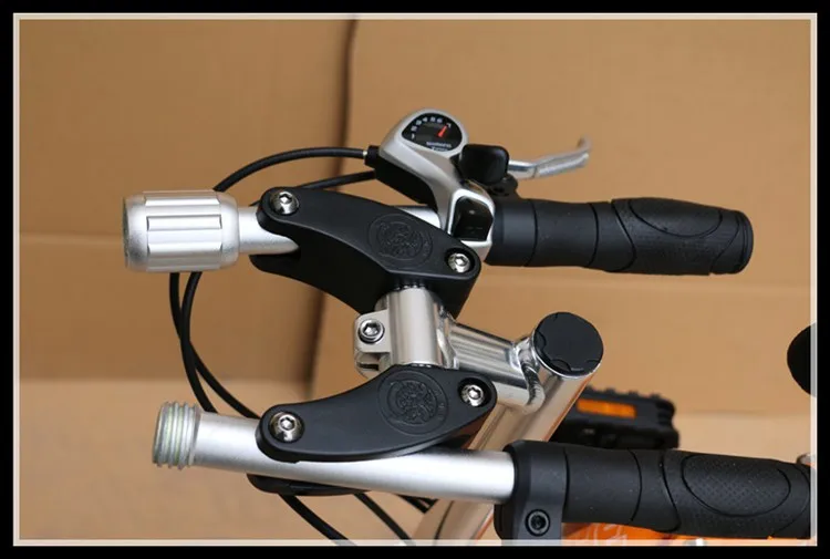 Складной руль из алюминиевого сплава, руль для горного велосипеда MTB, руль для шоссейного велосипеда, запчасти для горизонтального велосипеда