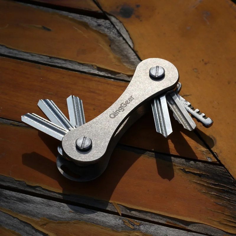 Qinggear keybone ключ Организатор Ключи держатель бар папку клип EDC pocke multi дверь