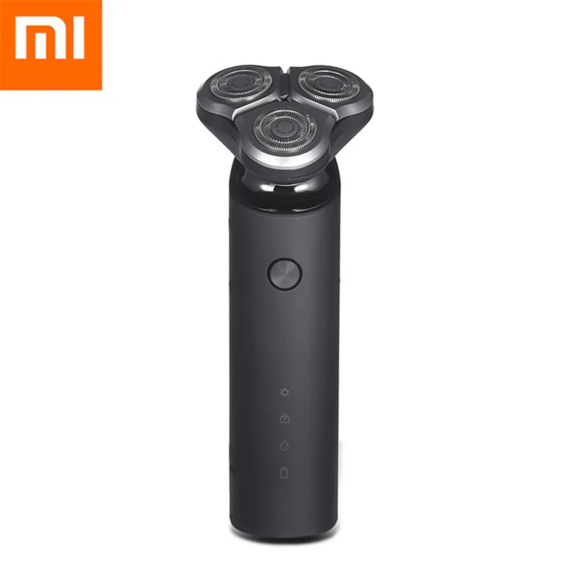 Оригинальная электробритва Xiaomi Mijia бритва для мужчин головка 3 сухое влажное