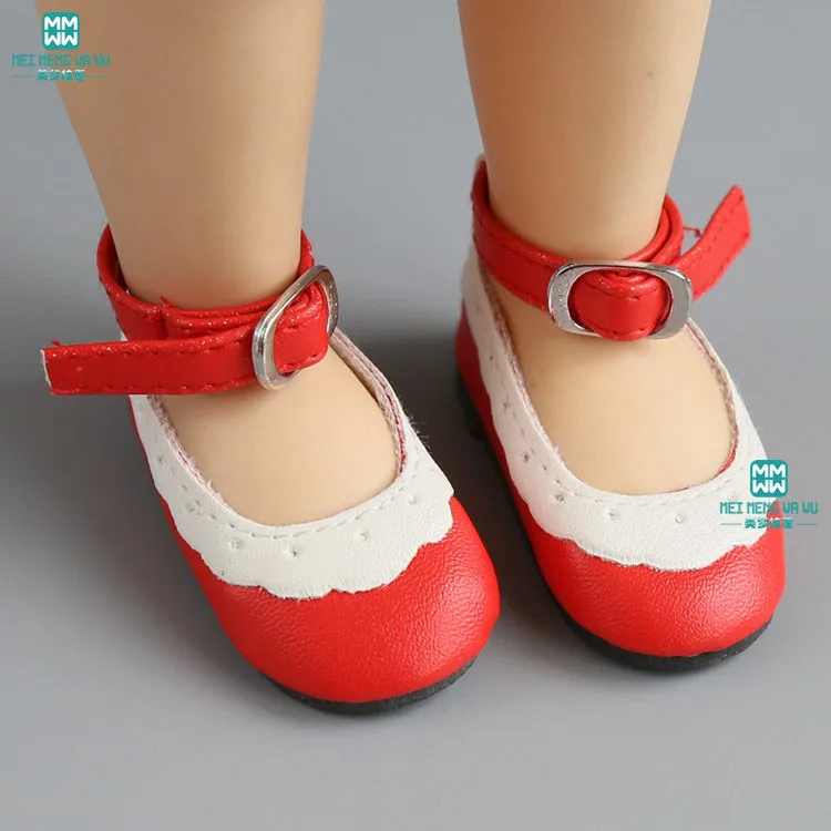 Новая мини кружевная кожаная обувь для кукол подходит 1/4 BJD кукла и 16 дюймов кукла Шэрон аксессуары