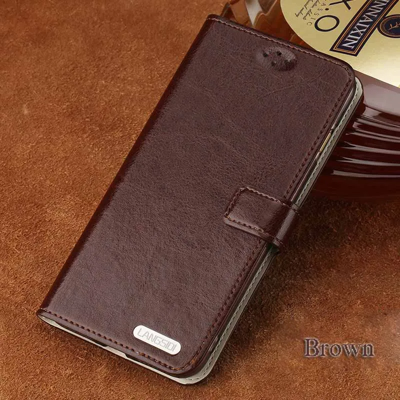brown Кожаный бумажник с откидной крышкой для iPhone 11 Pro 8plus x Чехол-кошелек многофункциональный мягкий силиконовый защитный чехол с отделением для карт на магните - Цвет: brown