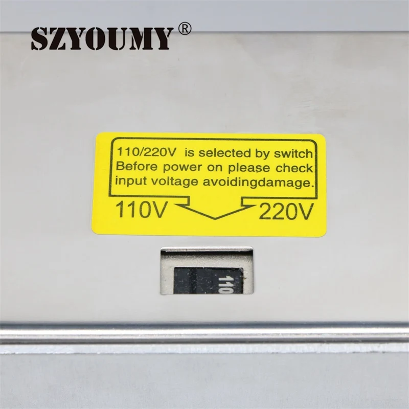 SZYOUMY 5 шт. 12 В 40A 480 Вт драйвер импульсного источника питания для светодиодной ленты