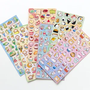 1 шт.1 лот канцелярские наклейки Бумага Единорог торт дневник планировщик декоративные Мобильный наклейки Скрапбукинг ручные поделки наклейки