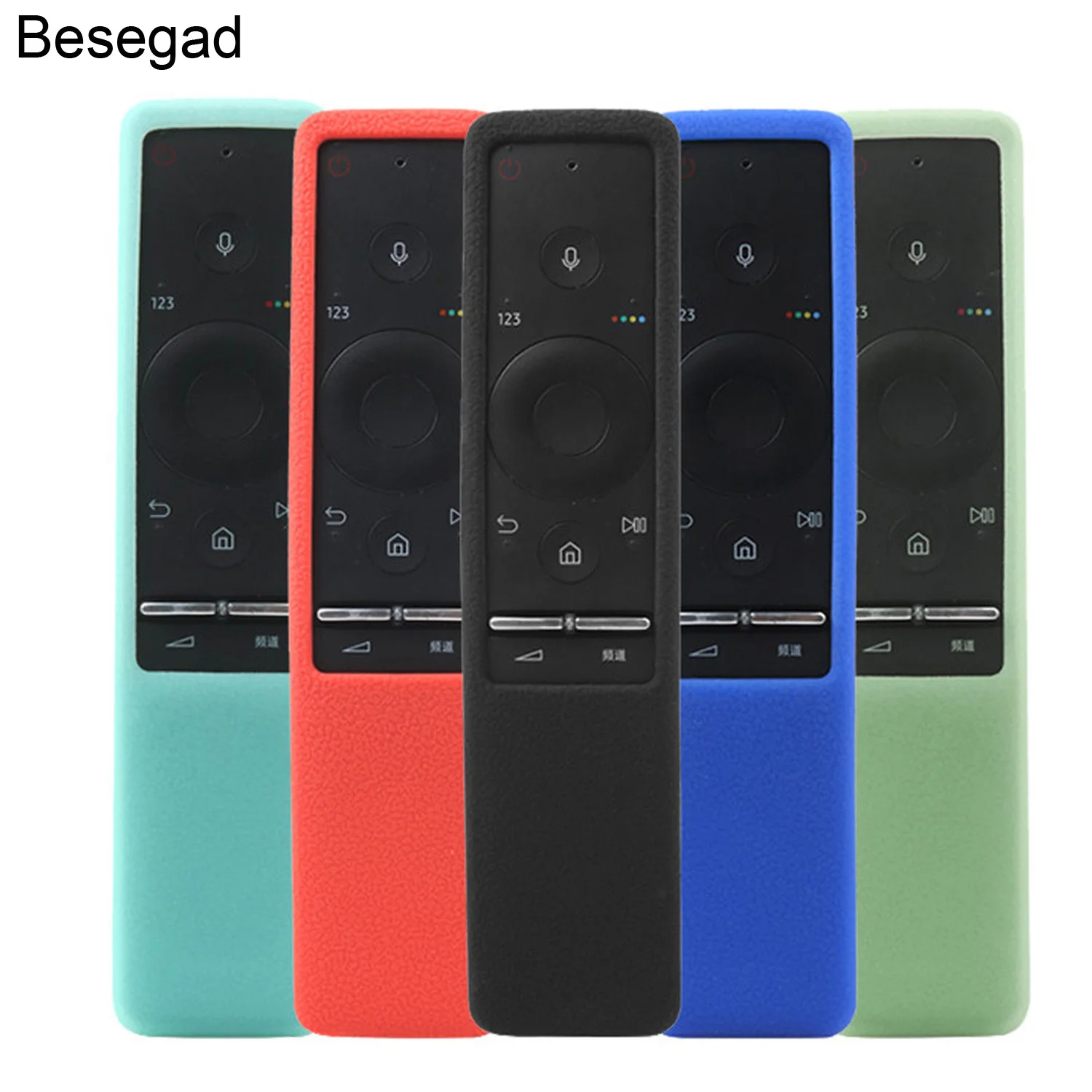 Мягкий силиконовый чехол Besegad защитный для смарт ТВ с дистанционным управлением