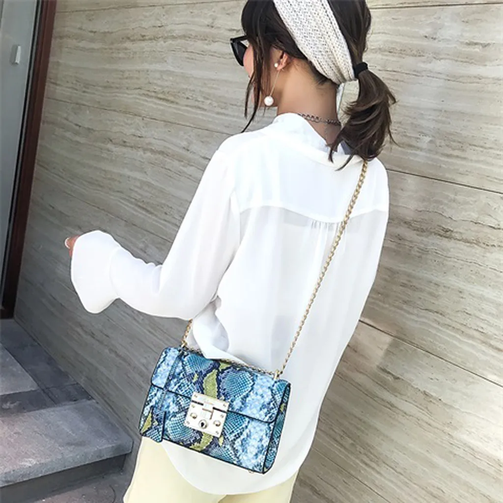 OCARDIAN женская сумка Кроссбоди в стиле ретро мессенджер с цепочкой и ручкой