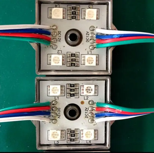 5050 4 Светодиодный ных модуля DC12V освещение водонепроницаемый телегональный