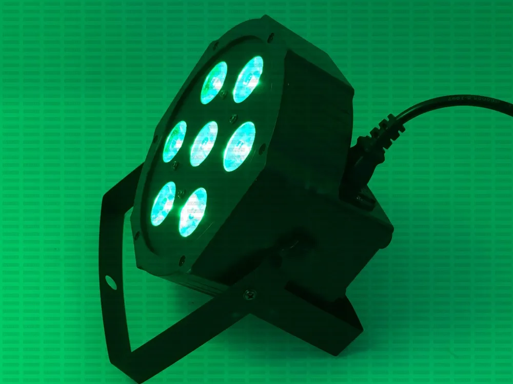 8 шт. в партии, 7x12 Вт 6in1 led par свет rgbwa+ УФ 6in1 led par на низком ходу для женщин par dmx512 внутрь или наружу