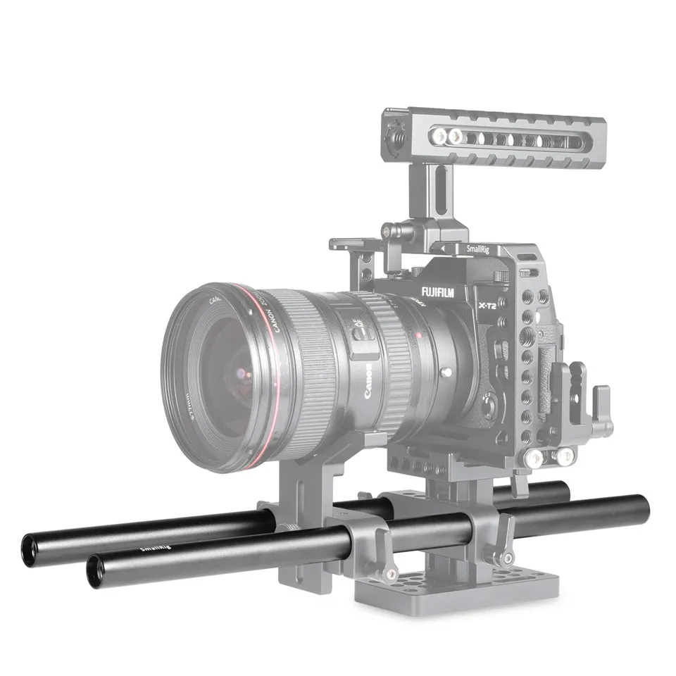 SmallRig 15 мм M12 алюминиевые стержни(12 дюймов) аксессуар для камеры DSLR Kit-1053