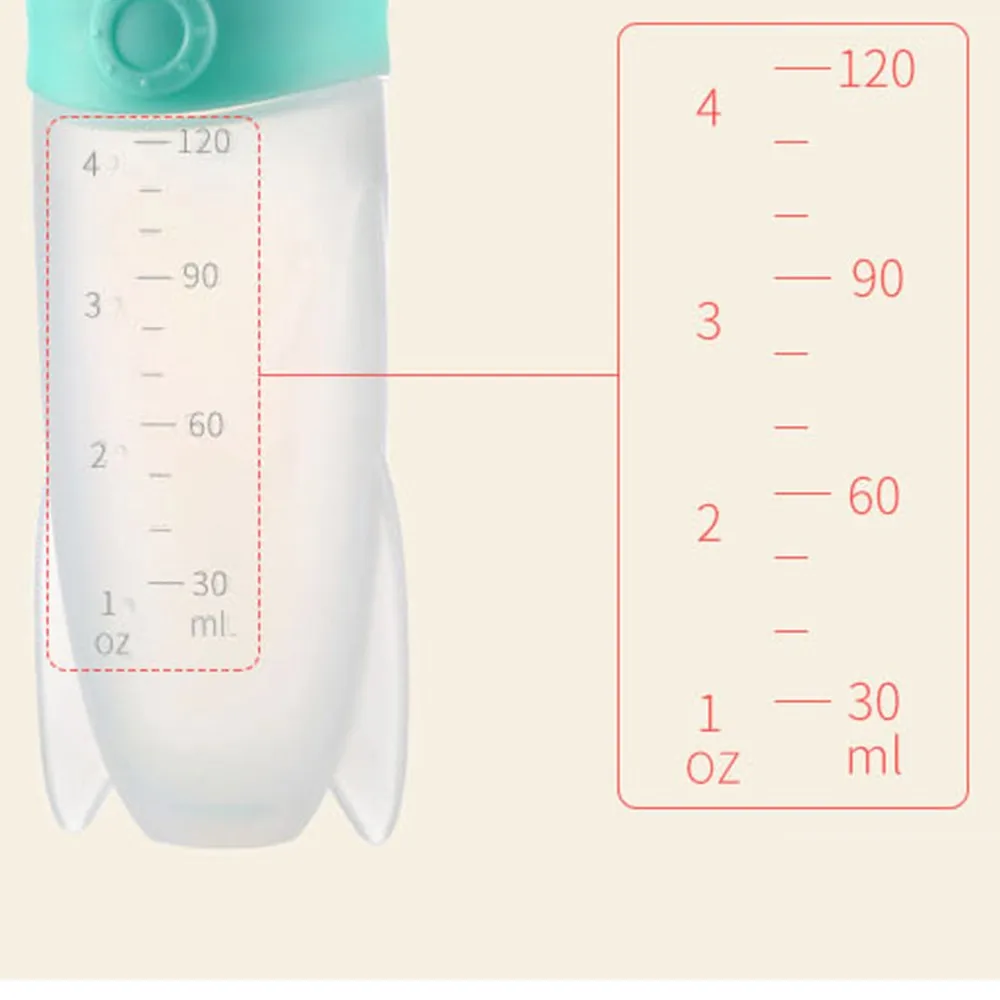 Mambobaby детская соковыжималка бутылочка для кормления силиконовая ложка BPA