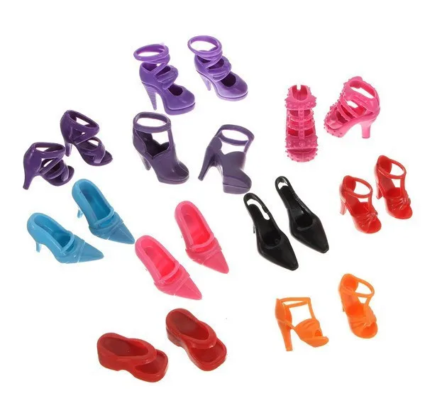 Женская обувь на высоких каблуках 1000 парт/Лот 30 см|shoes for dolls|shoes mixshoe lots |