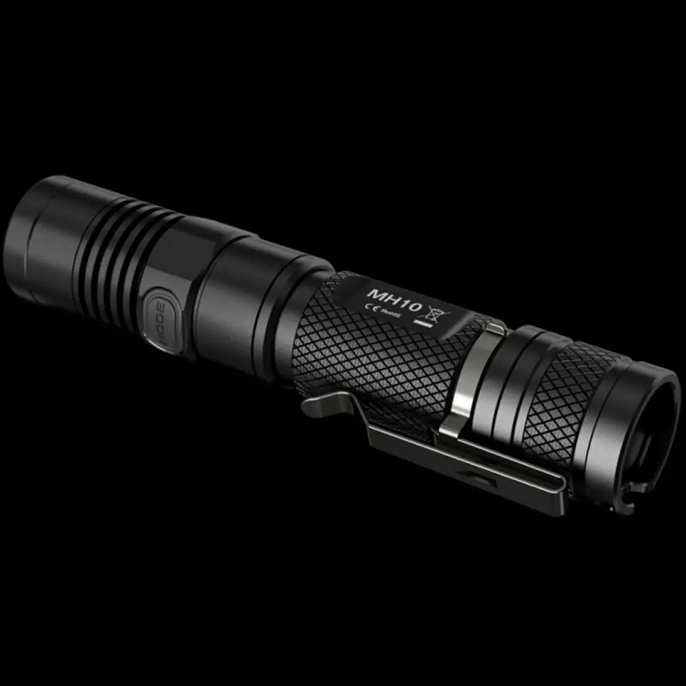 Nitecore MH10 1000 люменов CREE XM-L2 U2 светодиодный фонарик бросок 232 метров водонепроницаемый свет фонарик на 18650 батареи