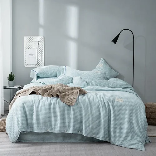 bedding set 7 Бохо Тенсел шелк мягчайший пододеяльник постельный комплект подушка shams queen Комплект постельного белья королевского размера простыня дышащая летняя - Цвет: bedding set 7