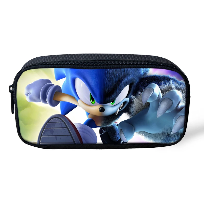 31 Аниме Sonic зубная щётка принт школьный рюкзак для мальчиков и девочек с рисунками зверей из мультфильмов в виде ежа ортопедические рюкзаки для Детей Книга сумка 3 шт./компл - Цвет: 31