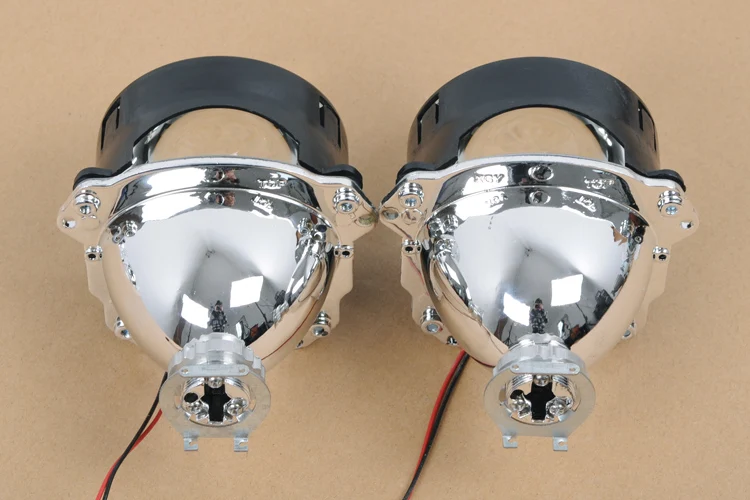 AES 3,0 дюймов Мини H1 проектор Лен би-ксенон H1 HID лампы фары объектив проектора для H4 H7 автомобильные фары Loseless DIY