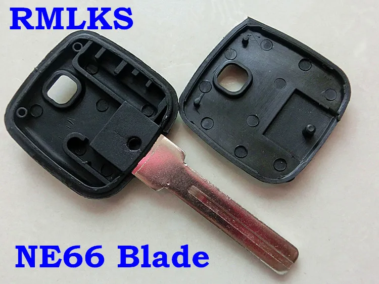 Пустой ключ транспондера RMLKS корпус без лезвия подходит для Volvo S80 чехол ключей с
