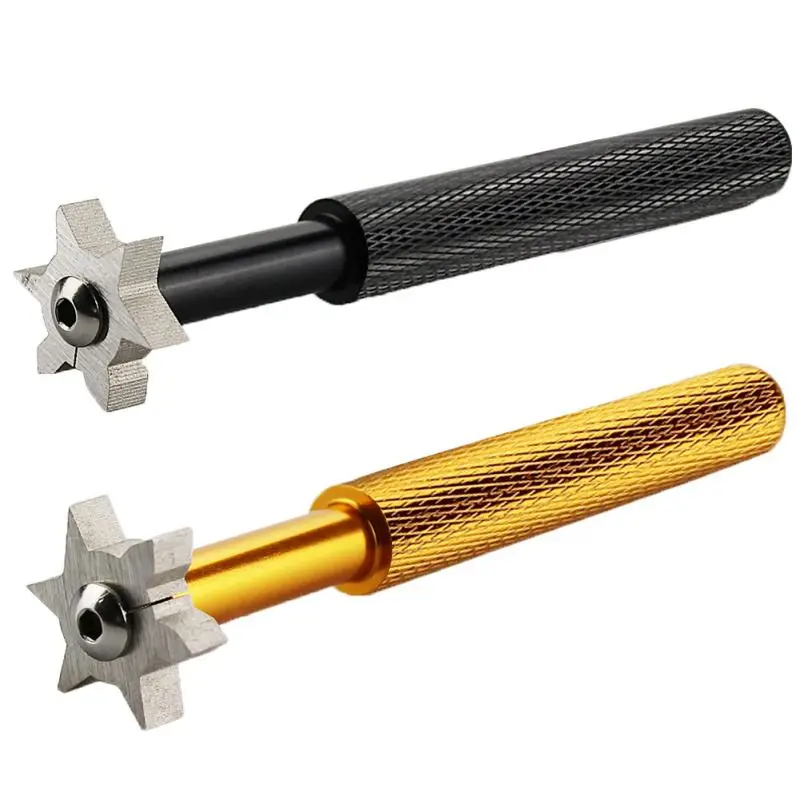 New Golf Club Sharpener With 6 Heads Re-Grooving Sharpening Tool Cleaner For Head Strong Wedge Alloy Cut | Спорт и развлечения