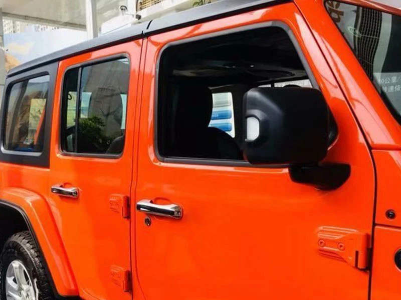 

Автомобильный Стайлинг 10 шт. ABS хромированные наружные автомобильные дверные ручки Накладка для Jeep Wrangler JL 2018 2019 (не подходит для Модель JK)