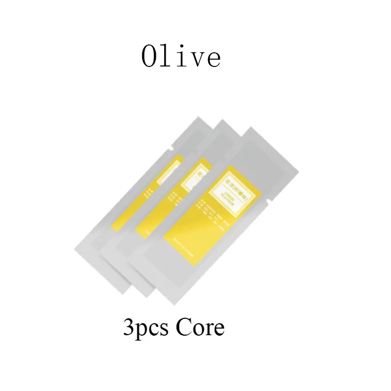 Olive Core 3pcs Xiaomi Guildford Автомобильный держатель для благовоний лимон/Апельсин/оливковое натуральное здоровье ароматический шкаф ароматерапия для детей очиститель воздуха - Цвет: Olive Core 3pcs