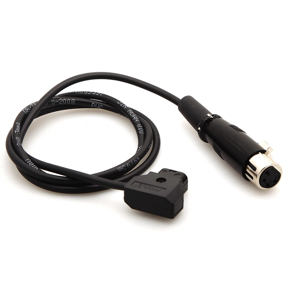4 контактный кабель XLR UC9561 D Tap штекер гнездо для адаптера питания аккумулятора 0 5