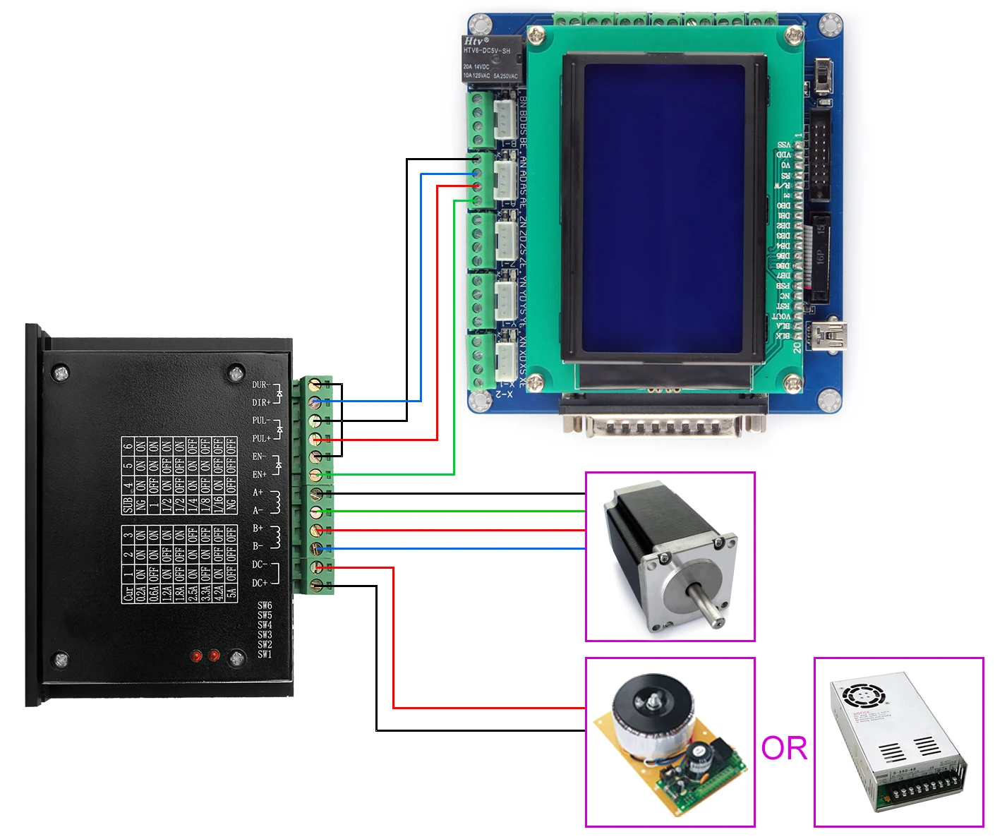 DIY ЧПУ Комплект 3-Оси 3G Интерфейсная Плата TB6600 Драйвер 3.3Nm Nema24 Дисплей&Рукоятка