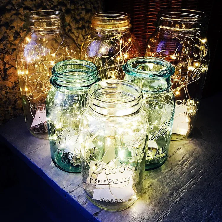 10 м светодиодные световые ленты на медном проводе Водонепроницаемый Фея