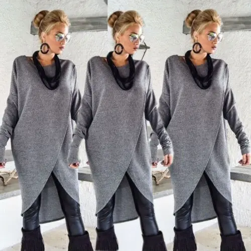 Женский свитшот с длинным рукавом пуловер топ женское платье для женщин|Женские