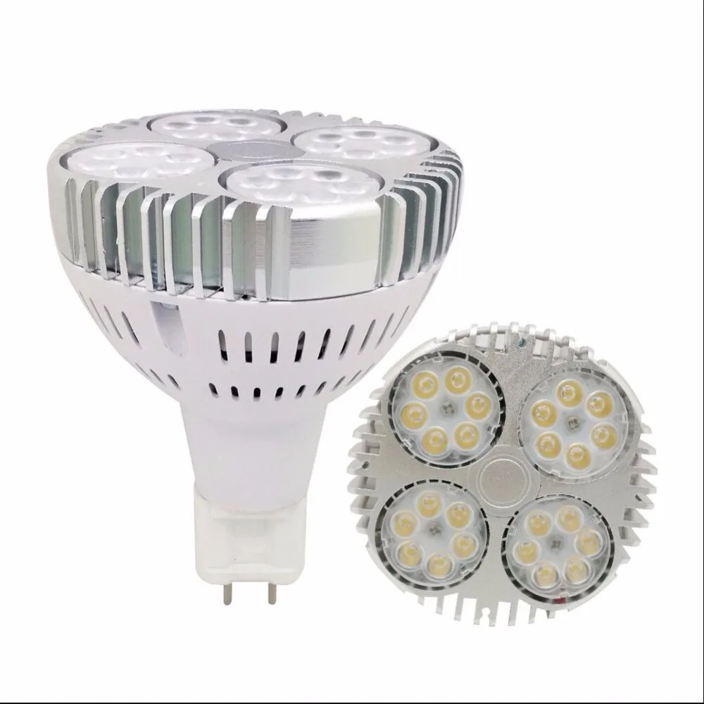 G12 Par30 Светодиодная лампа 35 Вт 45 Cree светодиоды E27 прожектор AC85-265V