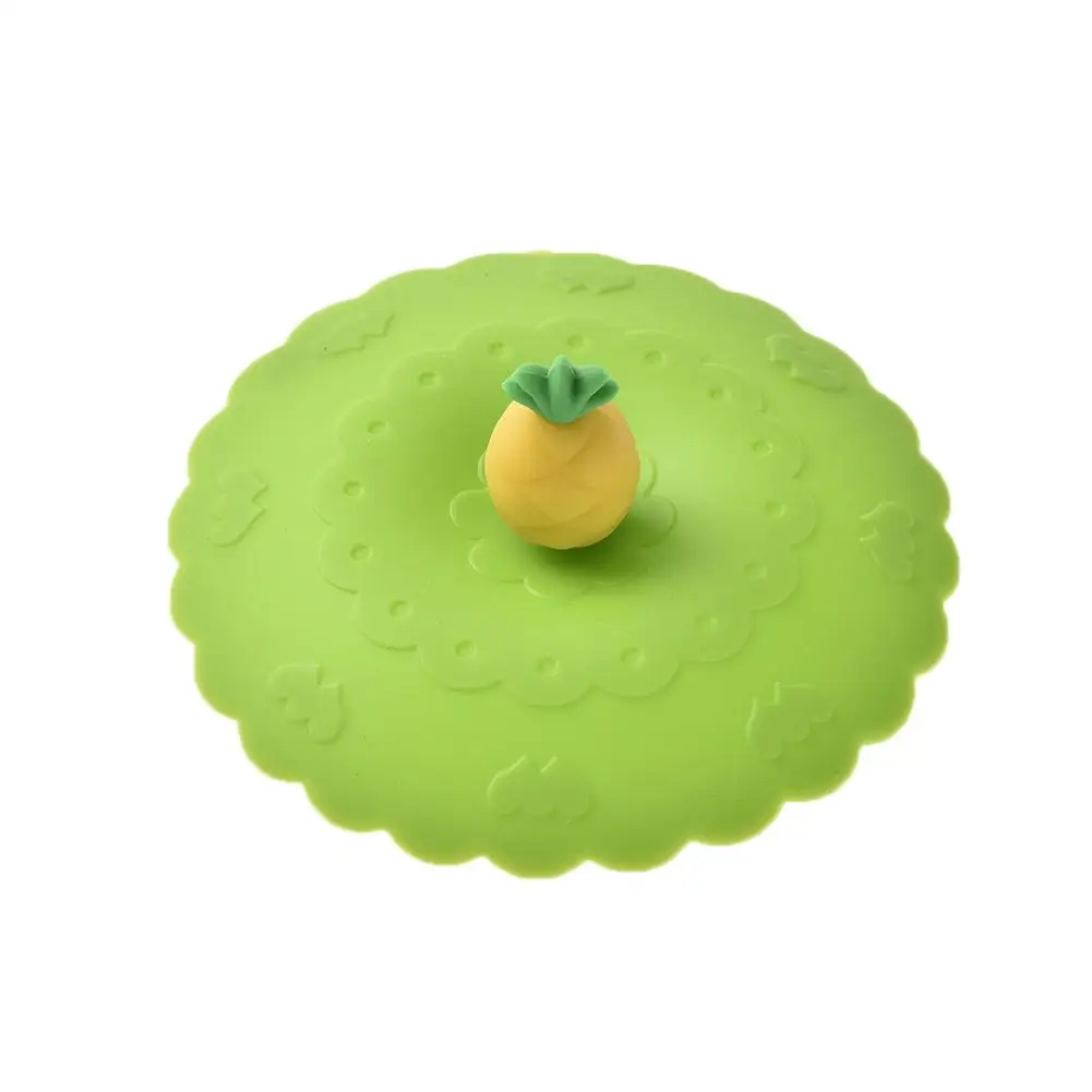 Герметичная силиконовая крышка для чашек термостойкая многоразовая кухонные