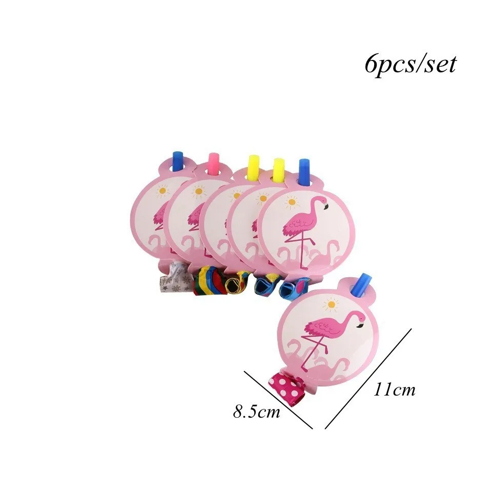 6pcs Blow Dragon 1 Набор, серия фламинго, одноразовая посуда, бумажная тарелка/чашка, декор стола, тема для летней вечеринки, свадьбы, предметы для украшения дня рождения - Цвет: 6pcs Blow Dragon