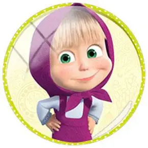 MS59 JWEIJIAO мультфильм аниме Litte девушка и животное большой коричневый Медведь DIY стекло кабошон узор купол демонстрационная плоская задняя часть ювелирных изделий - Цвет: MS59