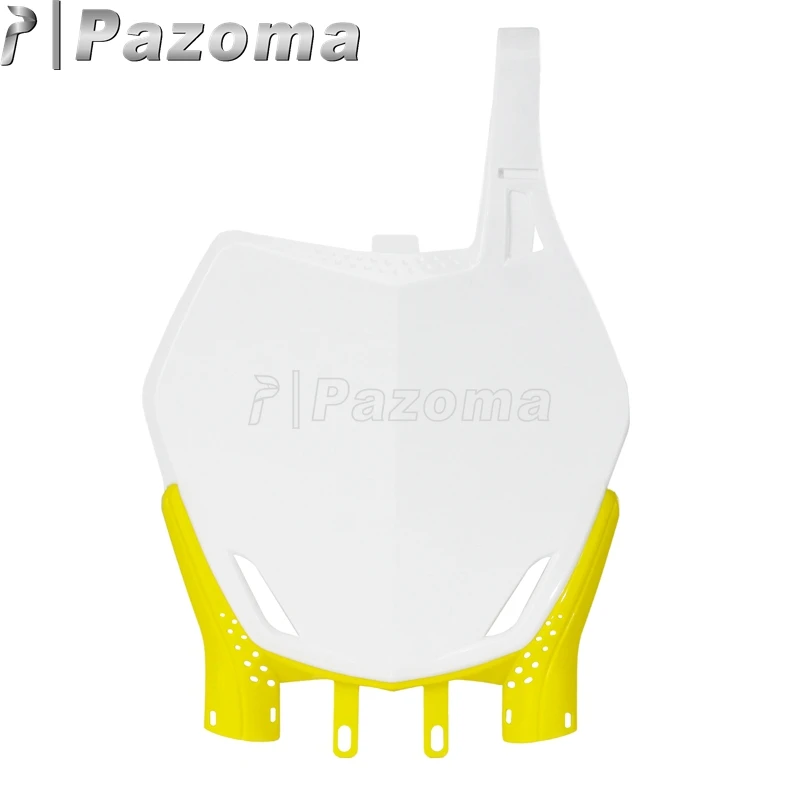 Передняя номерная табличка для мотокросса Honda Yamaha Suzuki RMZ RM DRZ 125 250 450 SXF SX XCW XC EXC XCF WR YZ