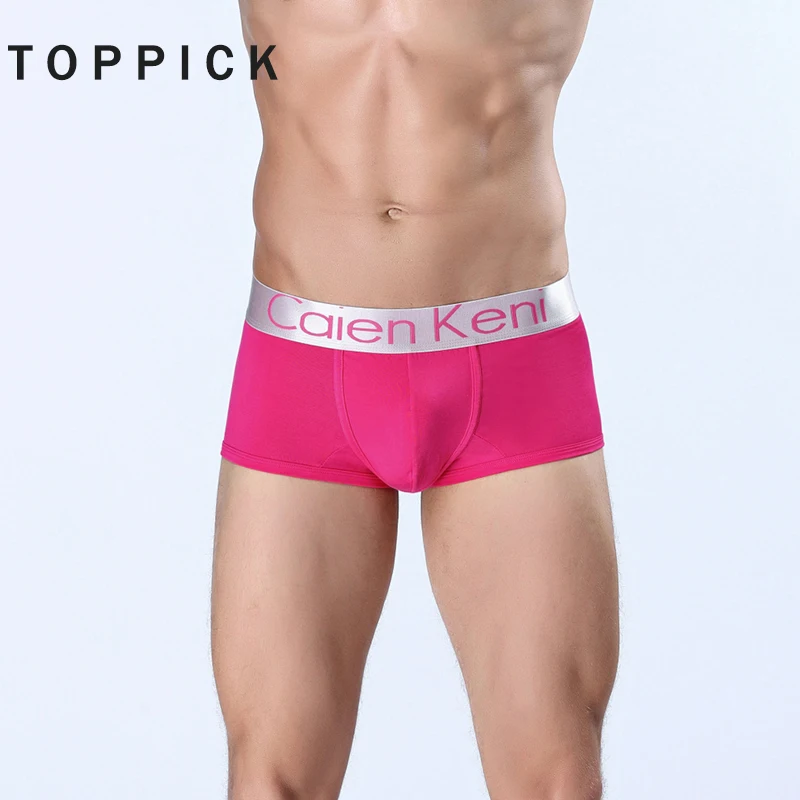 10 шт./партия Мужское нижнее белье боксеры сексуальное мужские удобные трусы