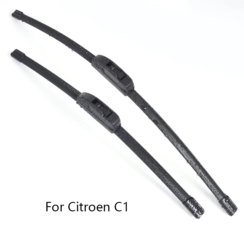 

Аксессуары для Citroen C1, форма 2005, 2006, 2007, 2008, 2009, 2010, 2011, 2012, 2013-2017, резина для стеклоочистителя автомобиля