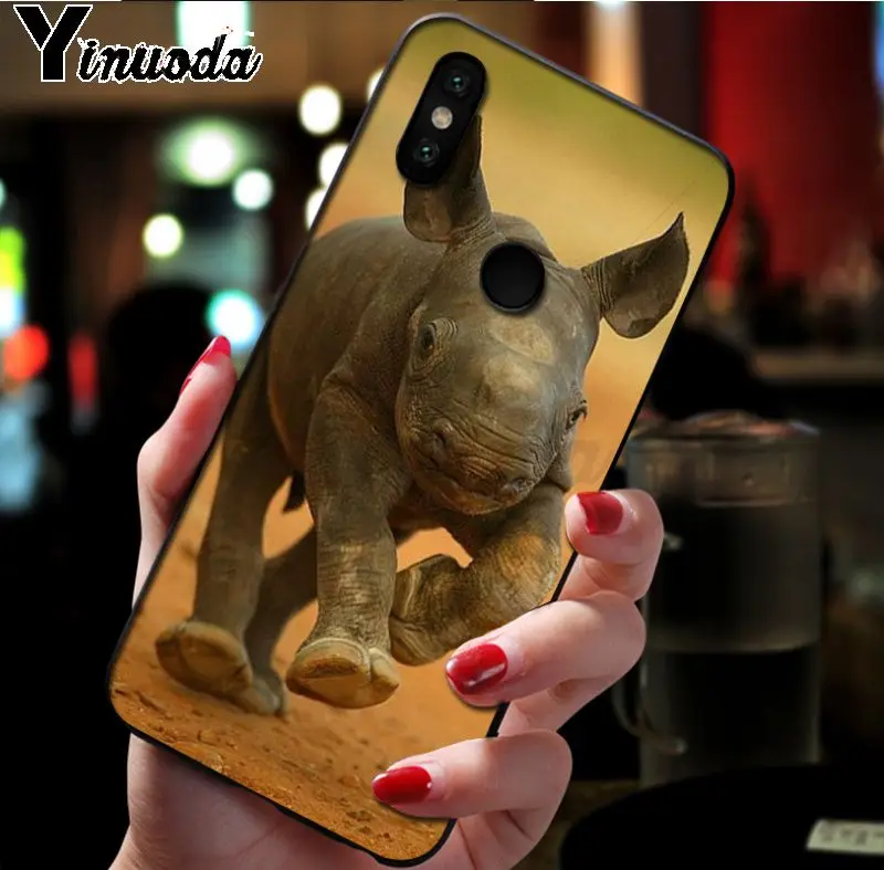 Чехол RHINOCEROS Hippo для телефона xiaomi mi 8 9 9t 10pro A1 A2 redmi 7 8a 9a note5 note7 note8pro 8t note9s 9pro чехол|Бамперы| |