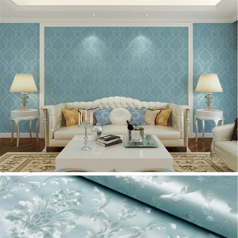 Waterproof PVC simple plain embossed texture self-adhesive bedroom living room wallpaper renovation home 10 meters | Строительство и