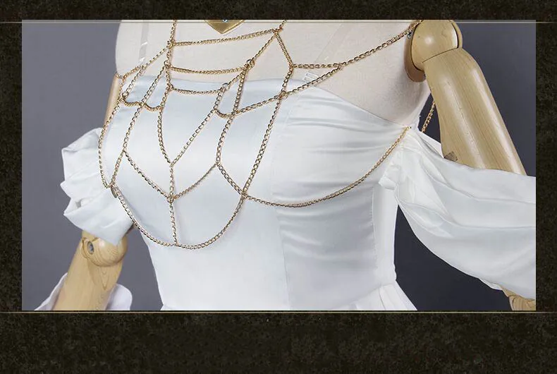 2020 аниме Оверлорд Косплей принцессы альбедо костюмы Хэллоуин сценический новый