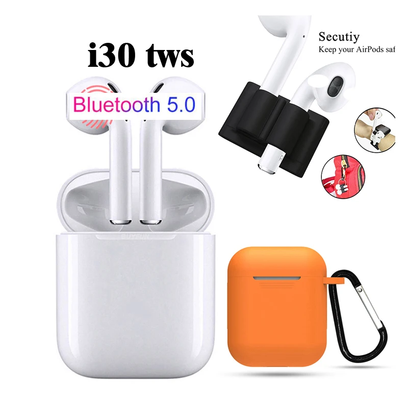Беспроводная bluetooth гарнитура старого города i30 tws i30tws 5 0 Touch PK i20 i7 i7s airdots|Наушники и