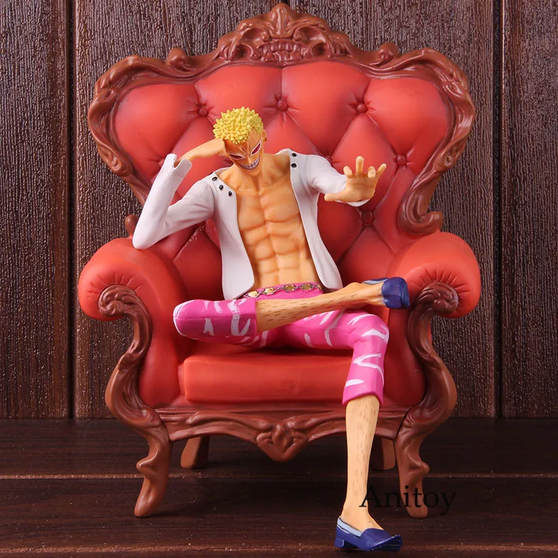 Аниме one piece Donquixote Doflamingo с диванной ПВХ P.O.P one piece Doflamingo Фигурка Статуя Коллекционная модель игрушки