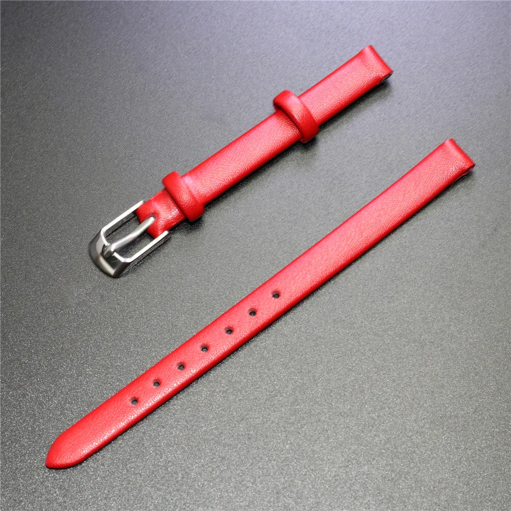 Сменный женский ремешок для часов Way Deng из натуральной кожи ультра мягкий 8 мм