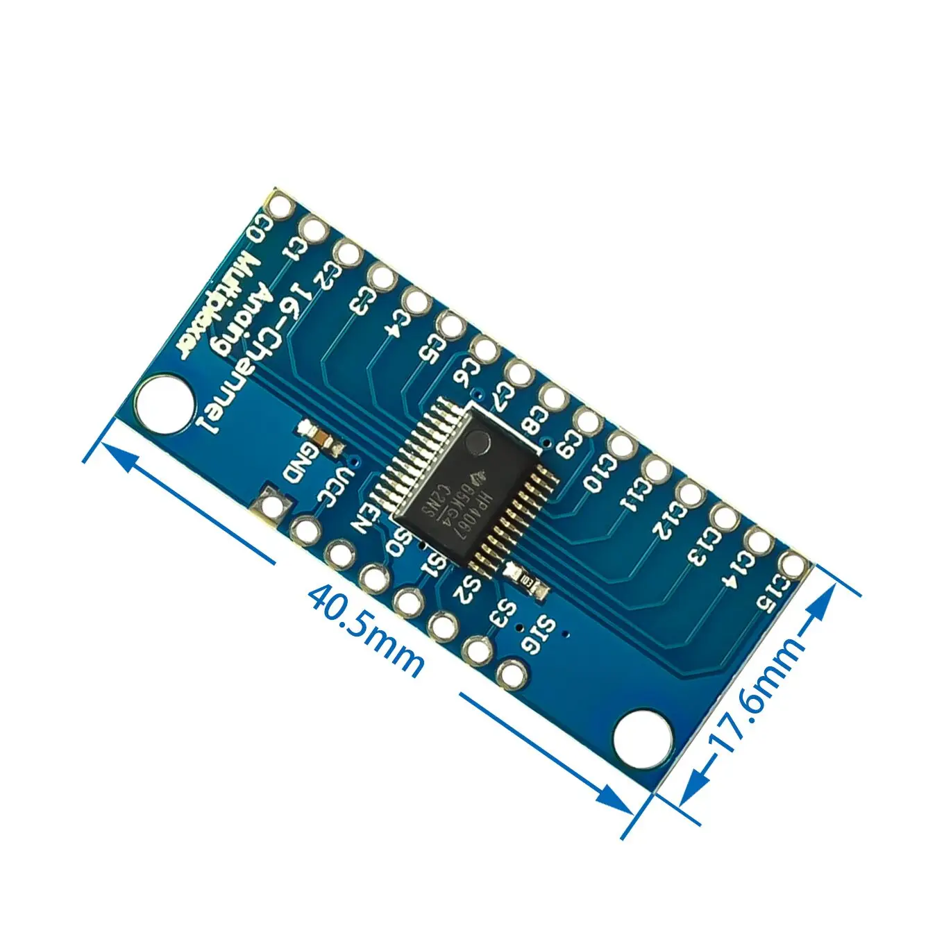 CD74HC4067 16 канальный цифровой оптический мультиплексор коммутационная плата