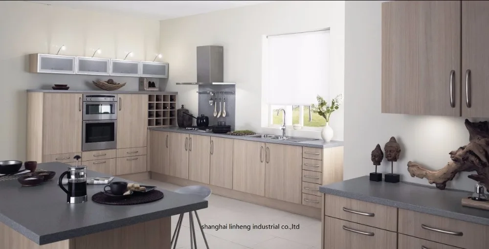 

melamine/mfc kitchen cabinets(LH-ME032)