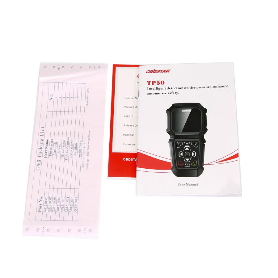 OBDSTAR TP50 Интеллектуальное обнаружение TPMS активация сброса и диагностический инструмент