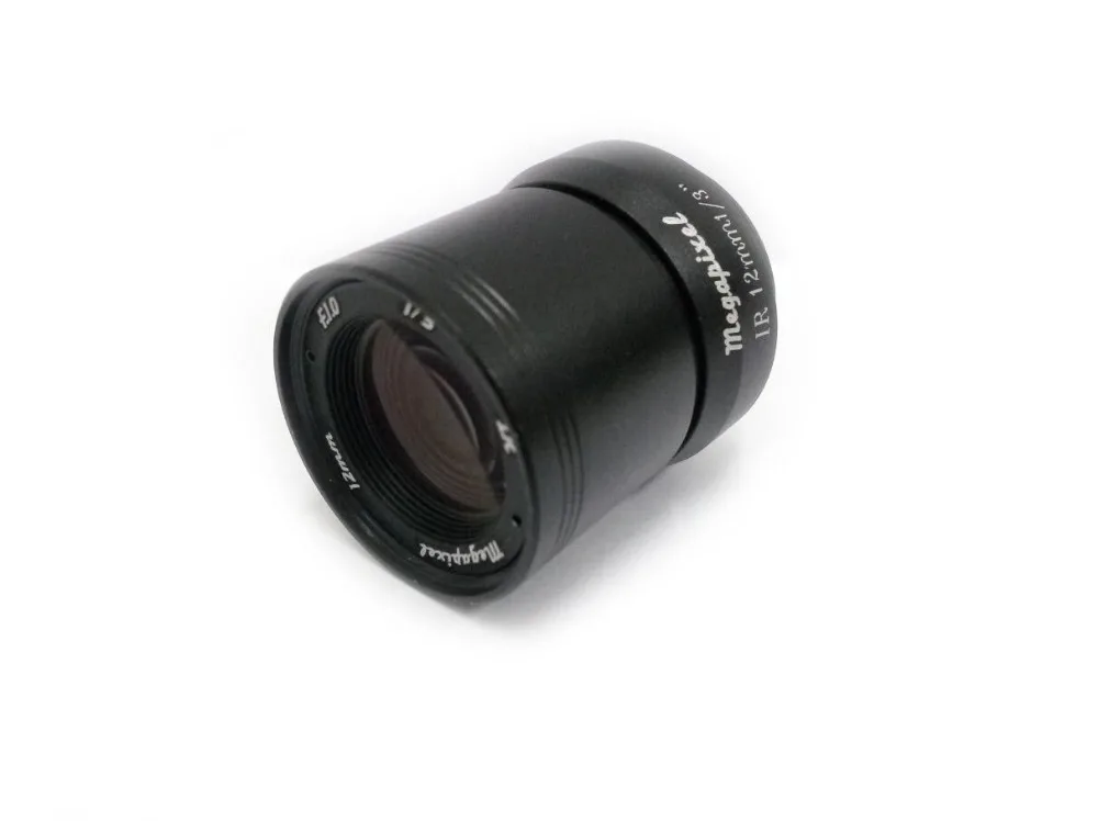 HD 1/3 &quotF1.0 CCTV фиксированная диафрагма инфракрасная съемка 12 мм Объектив CS Mount Lense