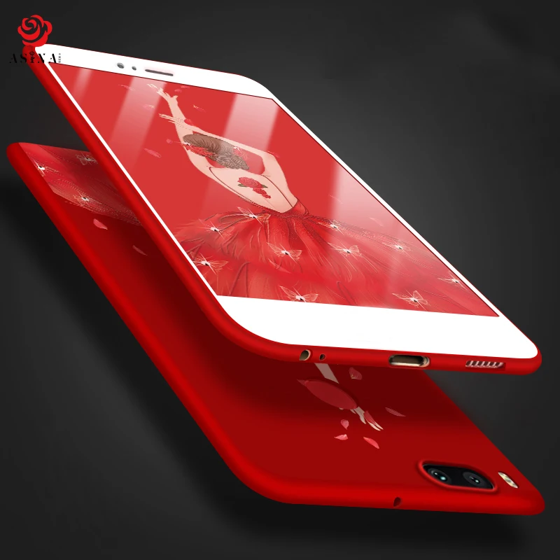 TOO Ultra Thin Case For Xiaomi Mi A1 Silicone Patterned Rear Cover A2 6X Luxury Original Funda |