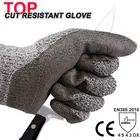 NMSafety, устойчивая к порезу, рабочие перчатки, стекловолоконная перчатка для мясника, Защитная перчатка hppe