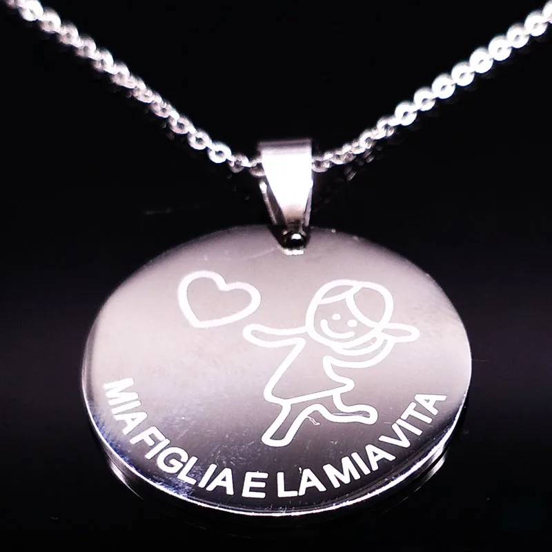 Женское Ожерелье чокер из нержавеющей стали серебристого цвета|necklace chokers|fashion